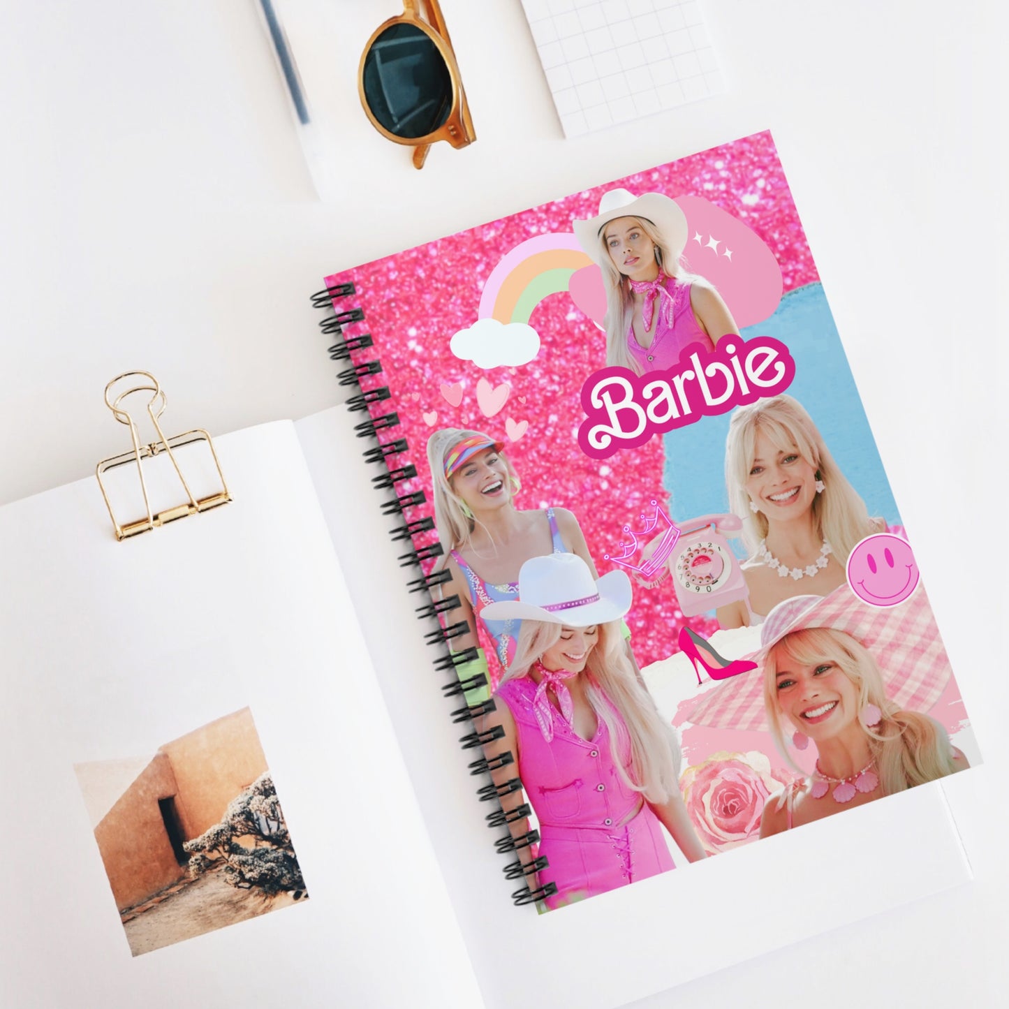 Classic Blonde Spiral Notebook - Ruled Line