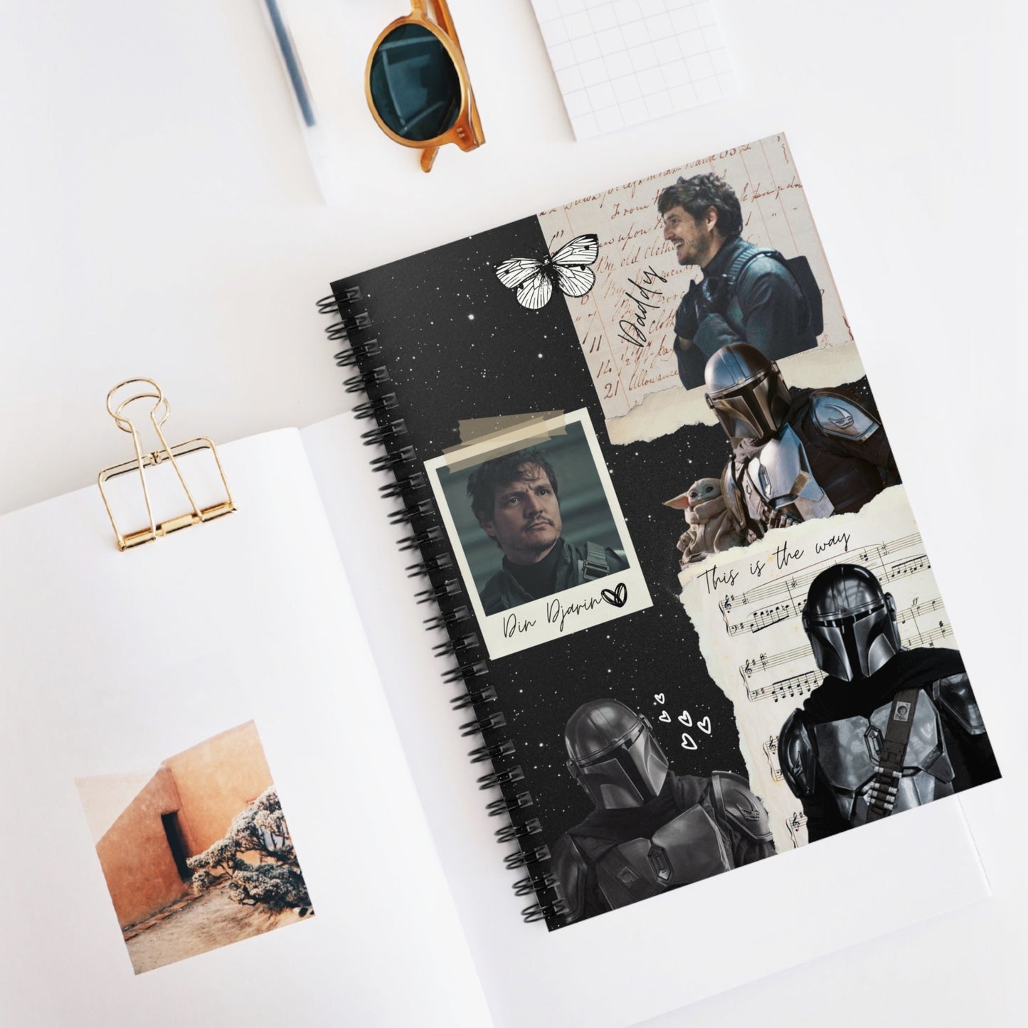 Space Daddy Spiral Notebook - Ruled Line