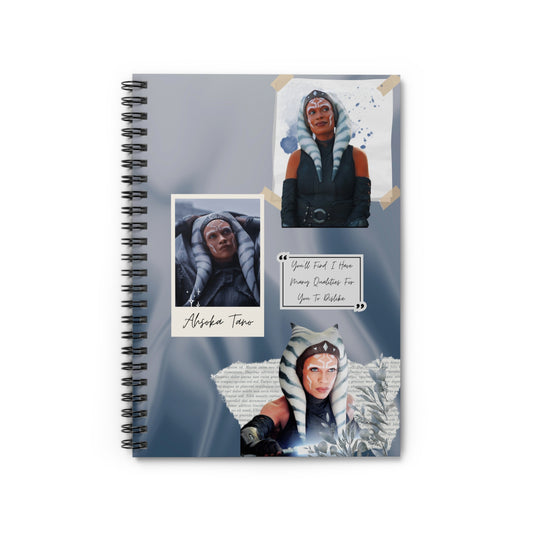 Grey Shadow Spiral Notebook - Ruled Line