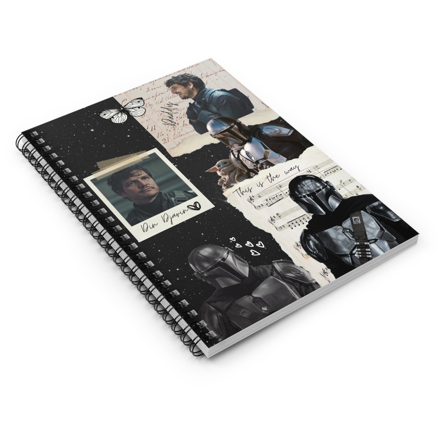 Space Daddy Spiral Notebook - Ruled Line