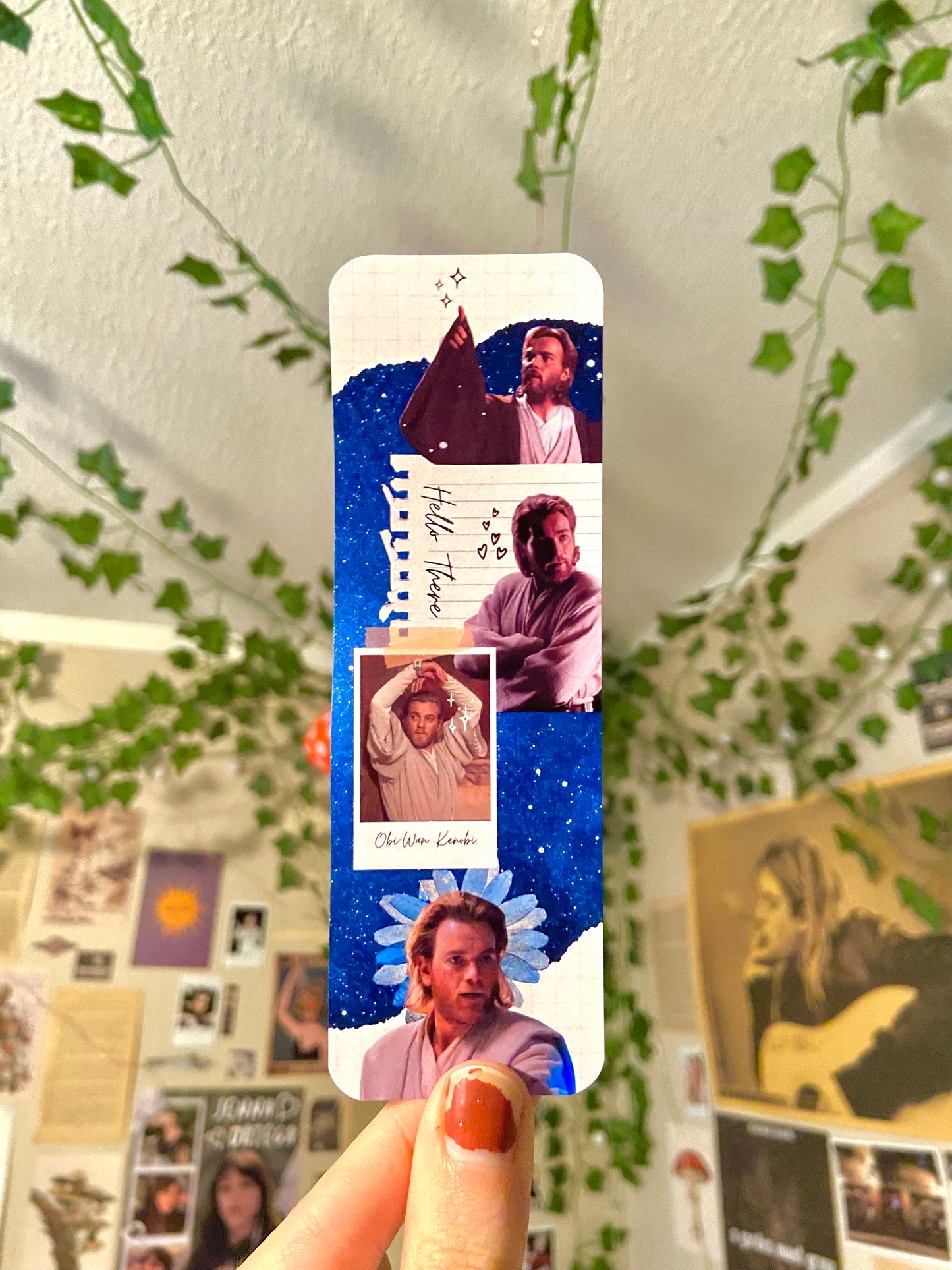 Hello There Collage Bookmark