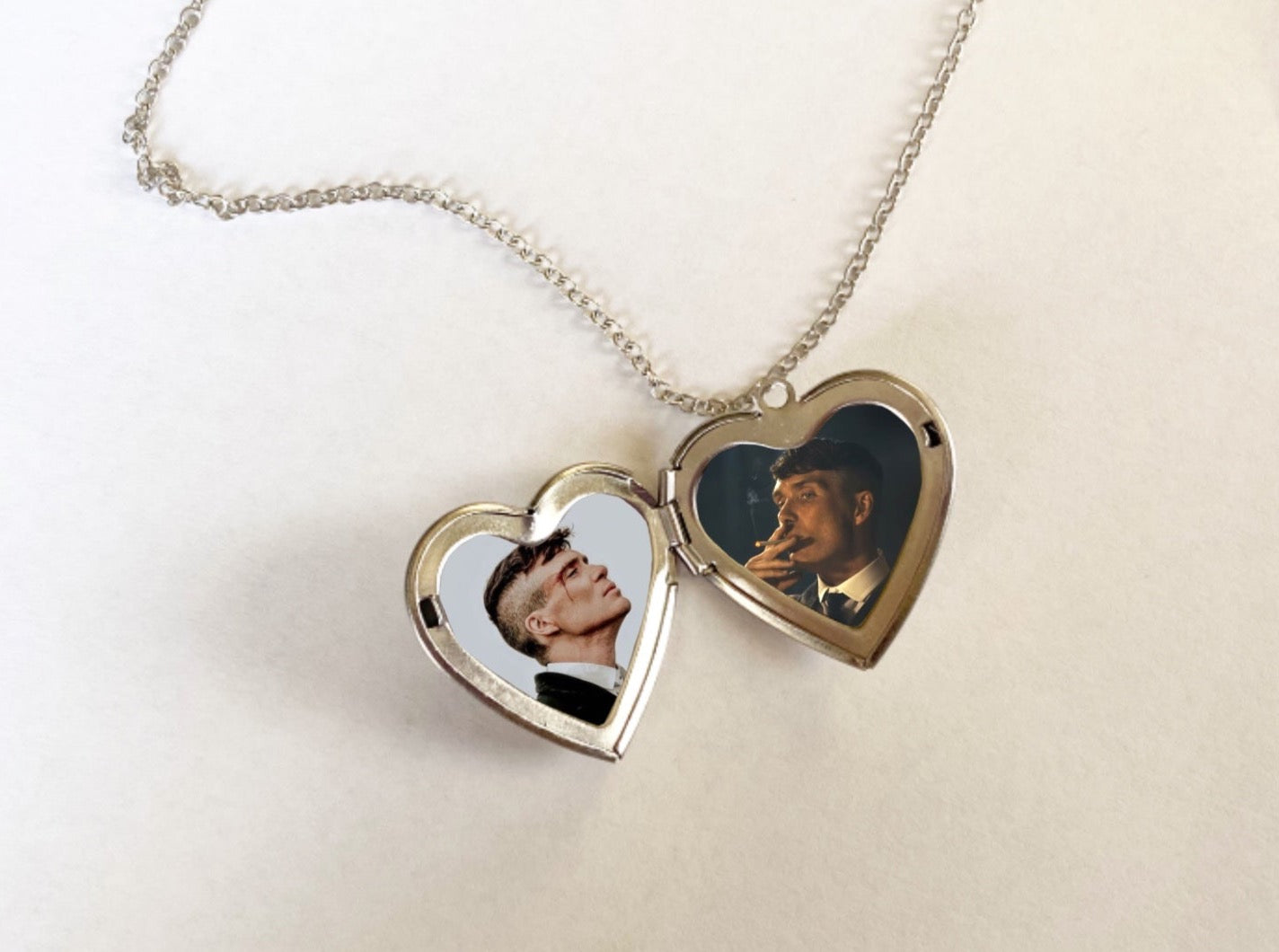 Happy or Sad Locket Necklace