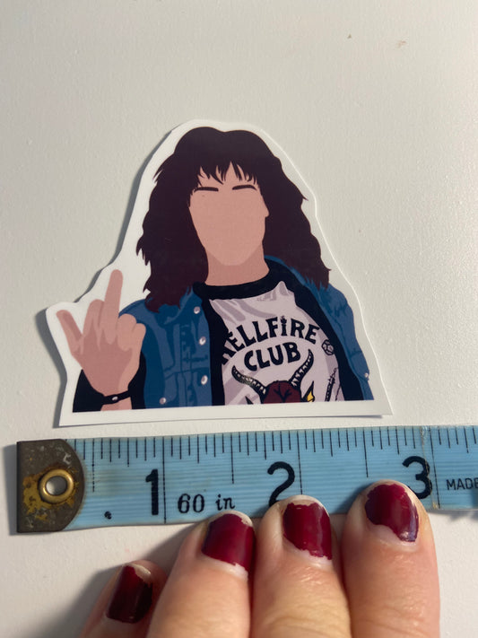 The Finger Vinyl Sticker