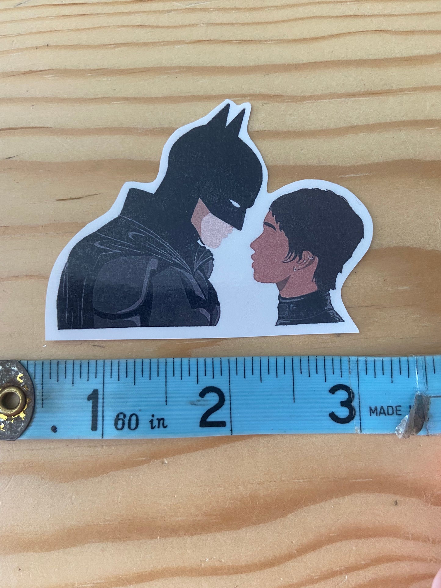 The Bat and The Cat Vinyl Sticker