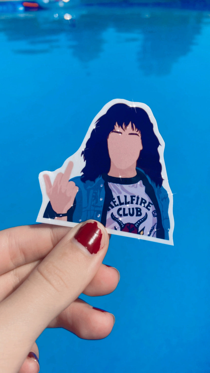 The Finger Vinyl Sticker