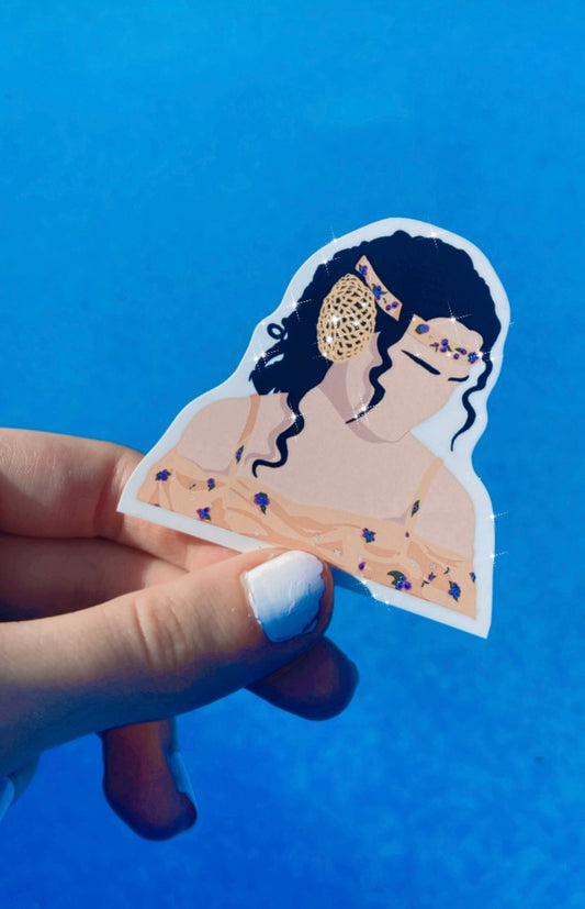 The Queen Vinyl Sticker