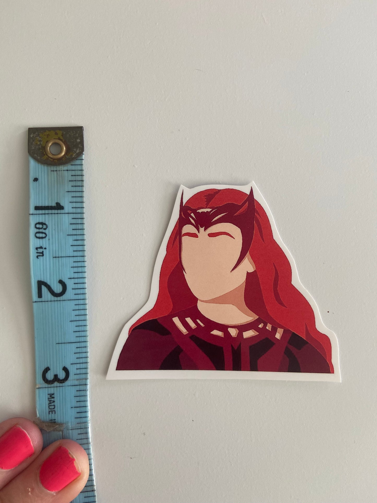 Villain Wanda Maximoff Vinyl Sticker