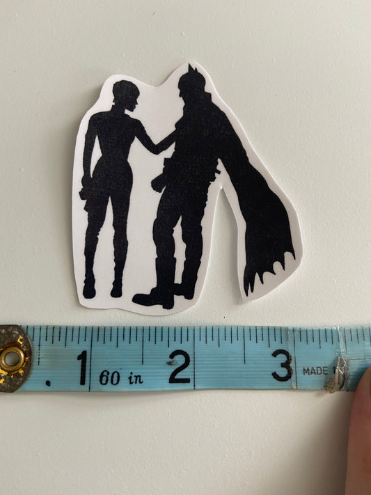 Silhouette Vinyl Sticker