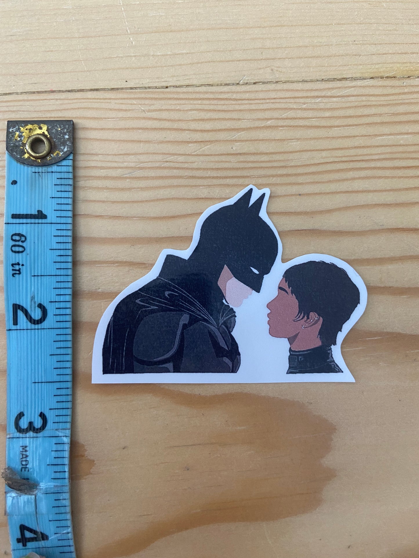 The Bat and The Cat Vinyl Sticker