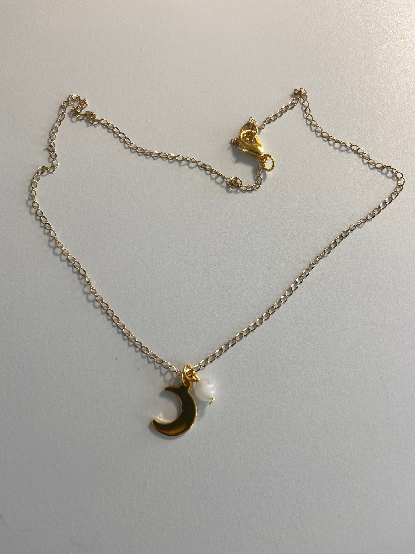 Moon Knight Charm Necklace