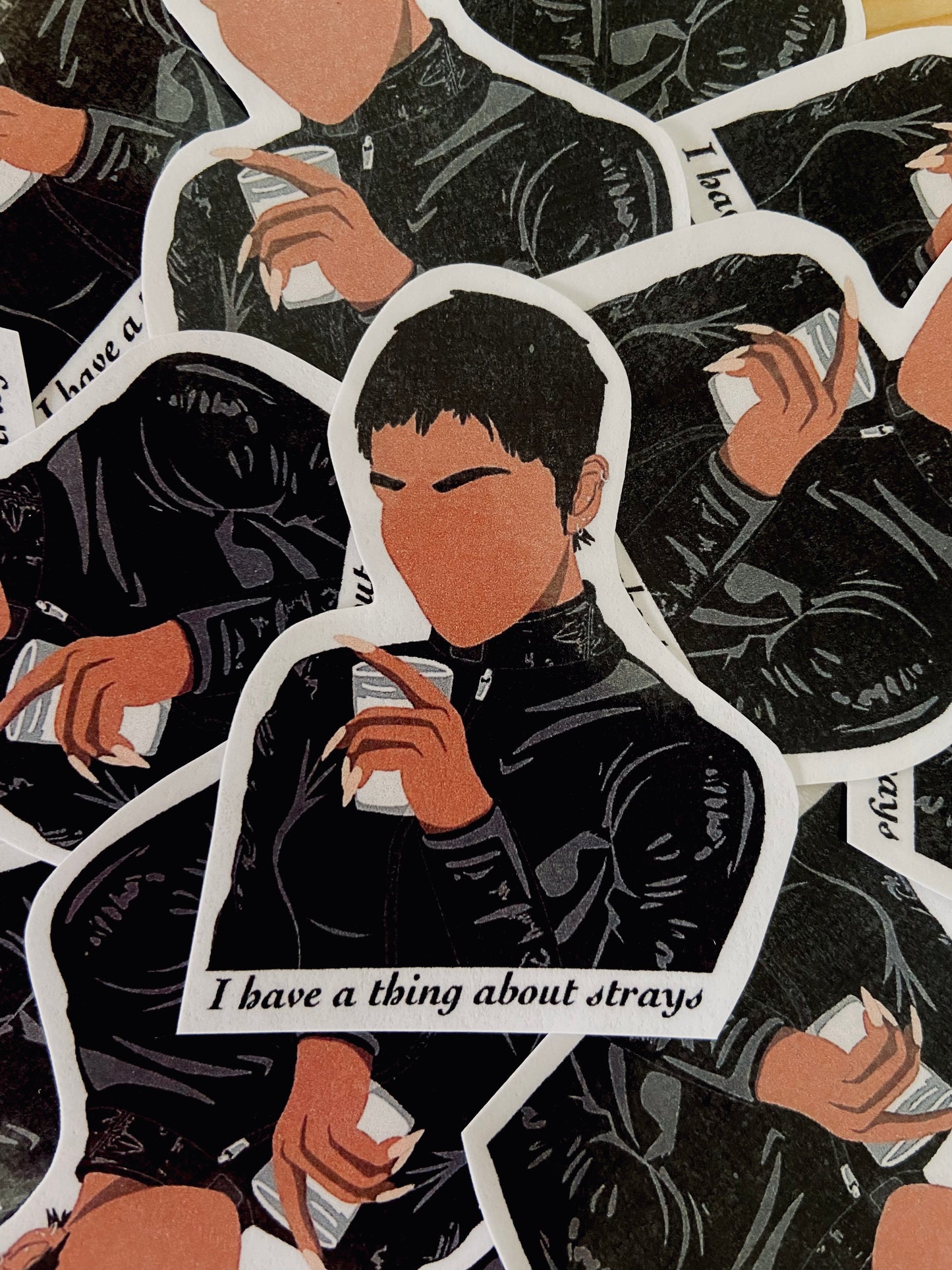 Strays Quote Vinyl Sticker