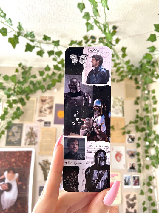 Space Daddy Collage Bookmark