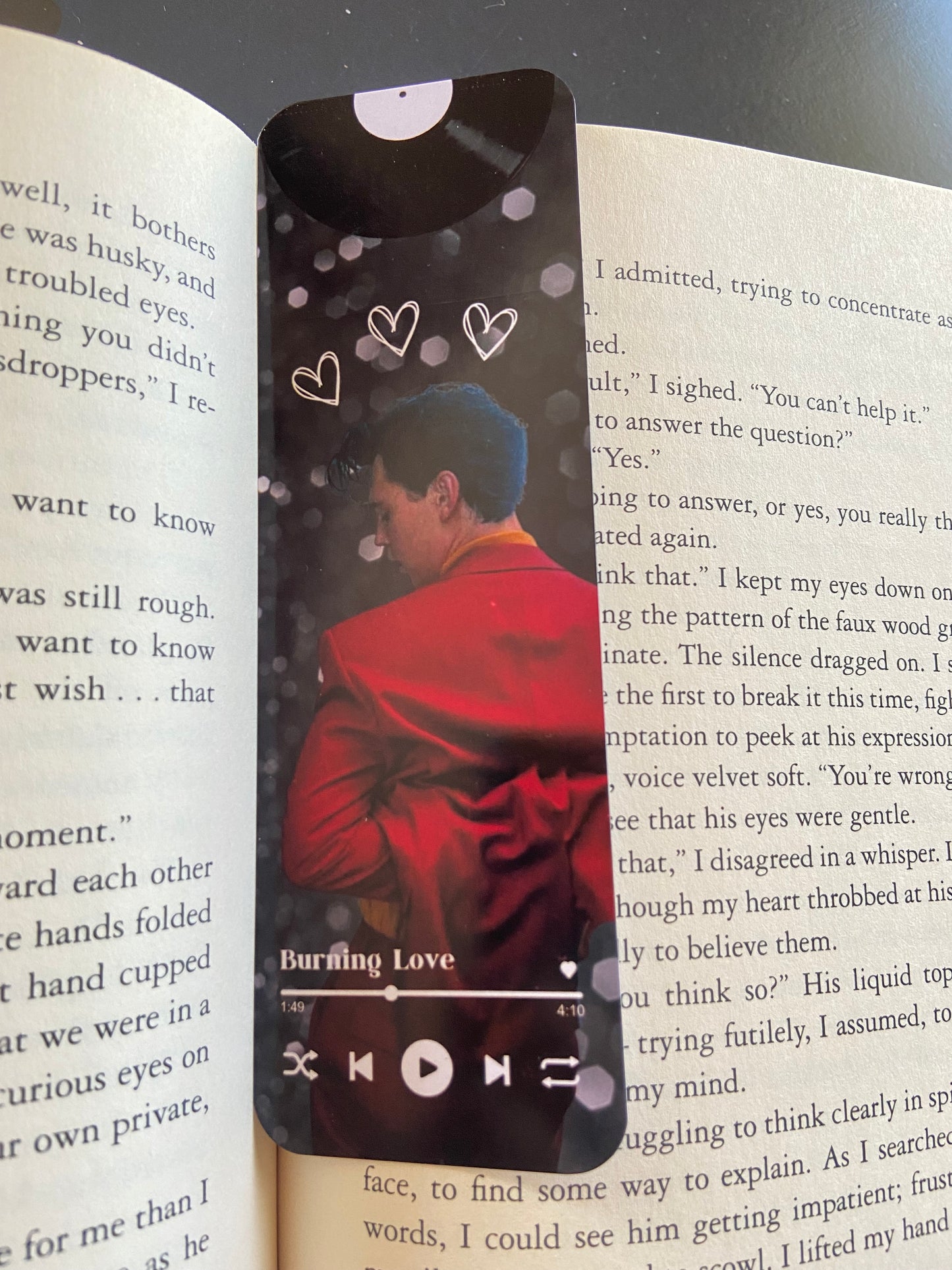 Burning Bookmark