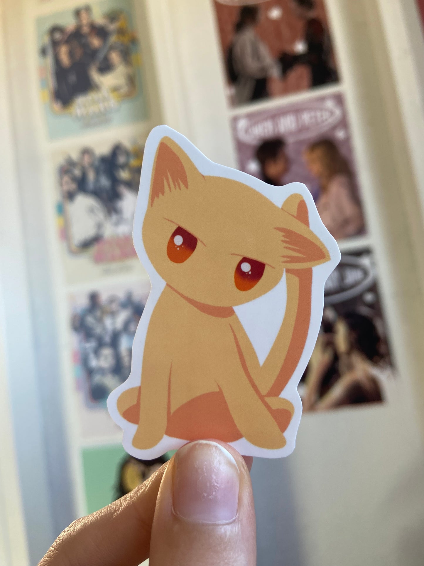 Zodiac Cat Vinyl Sticker