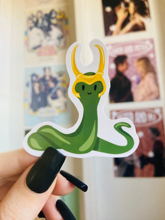 Snake God Vinyl Sticker