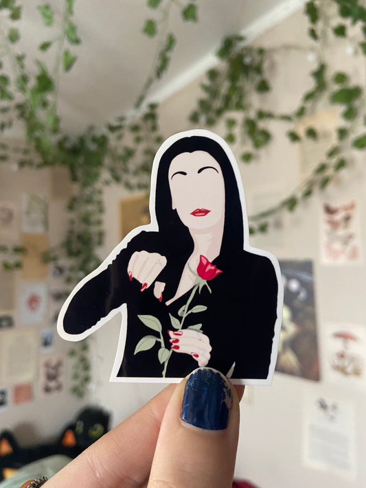 Goth Mom Vinyl Sticker