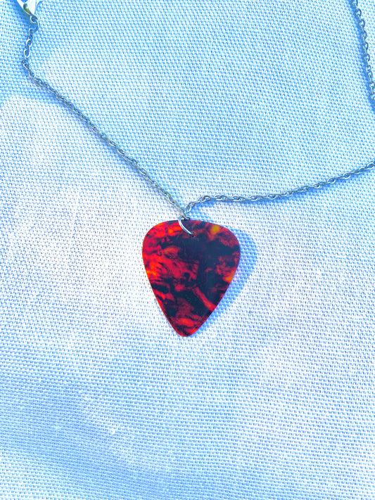 Eddie's Guitar Pick Necklace